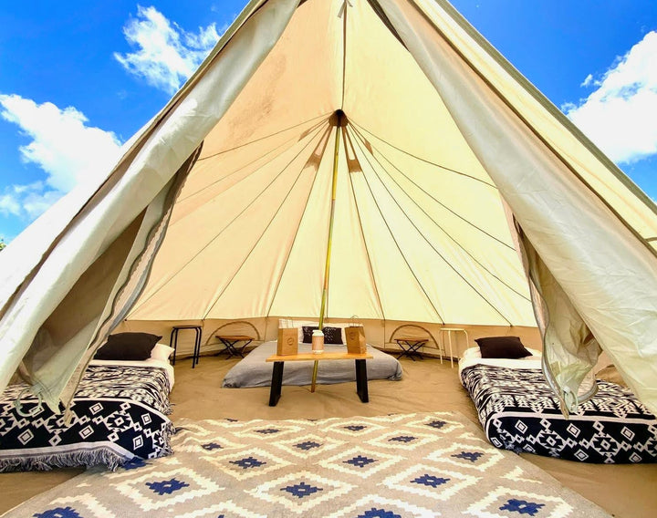 Event Glamping and Camping: Rental Bell tents