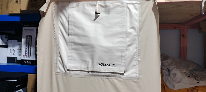 Nomadic® DIY No-Sew Stove jack flap