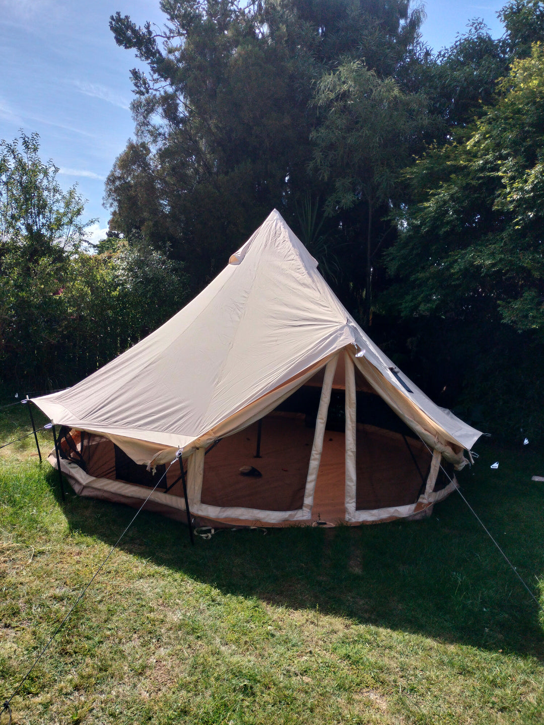 NOMADIC® Pinnacle II | Premium Double Door Bell tent