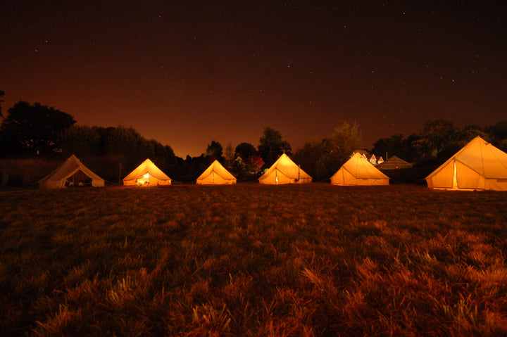 GLAMPING BELL TENTS