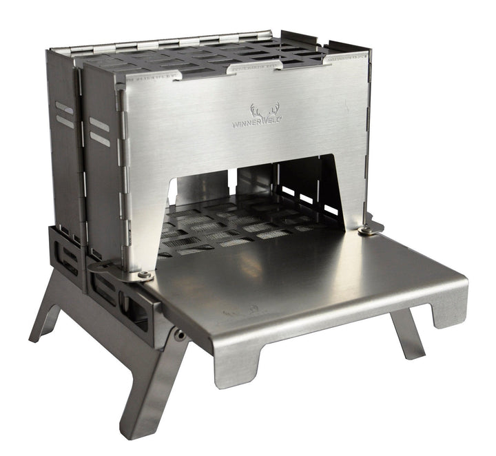Winnerwell backpack stove + table base combo