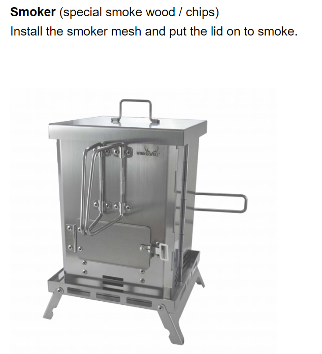 Winnerwell Multi function woodburner/ BBQ smoker