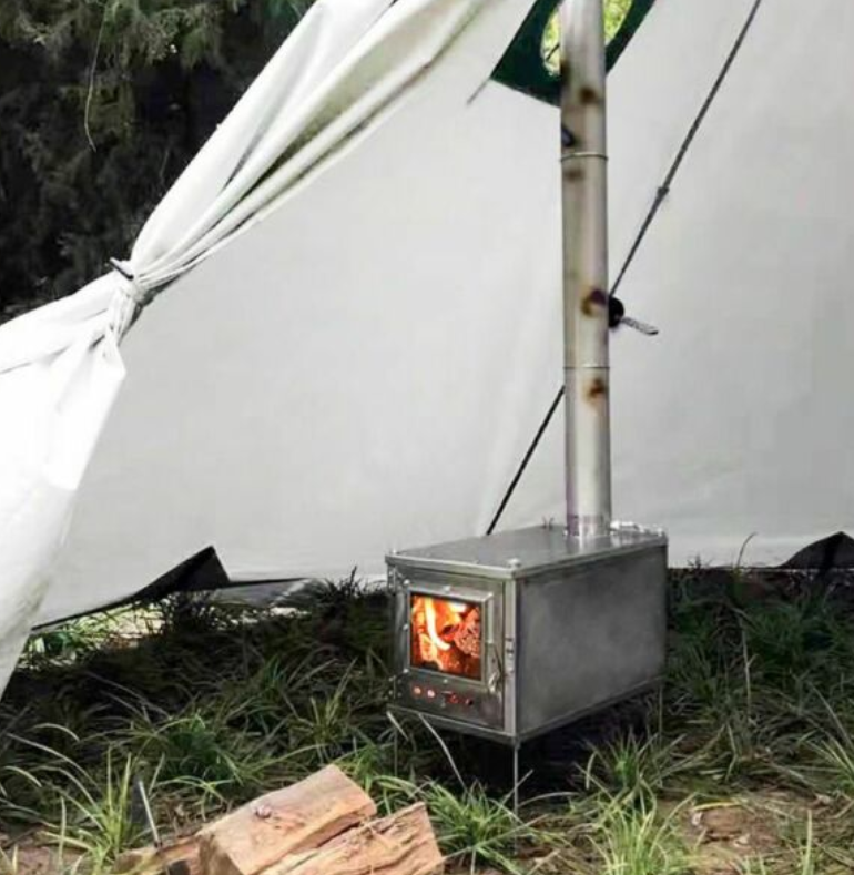 Winnerwell® Fastfold Ultralight Backpack Titanium Camping Stove - 4.4 lb